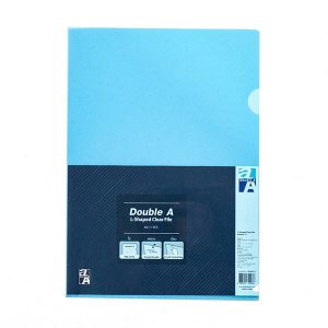 PP L-File:A4:Blue:Silver Stamp pack