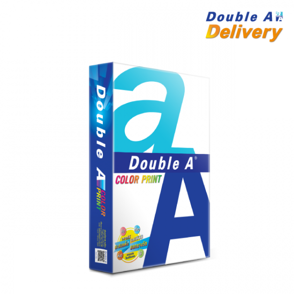 กระดาษถ่ายเอกสาร Double A 90 แกรม ขนาด A4 (รีม)