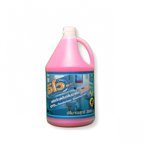 น้ำยาฆ่าเชื้อดับกลิ่น Evostar สีชมพู (3.8 L)