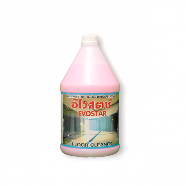 น้ำยาเช็ดพื้นประจำวัน Evostar สีชมพู (3.8 L)