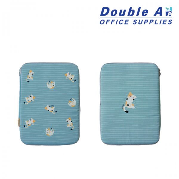 กระเป๋าเอกสาร A4 25.5x34.5x2 cm. ลายแมว Kamo - Image 2