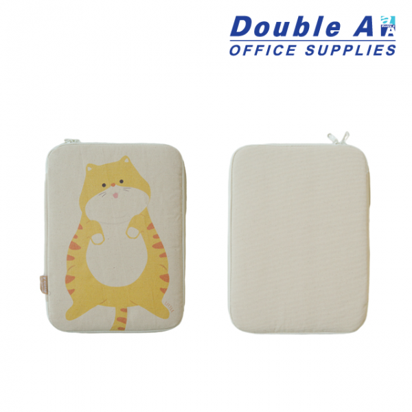 กระเป๋าเอกสาร A4 25.5x34.5x2 cm. ลายแมว Little - Image 2