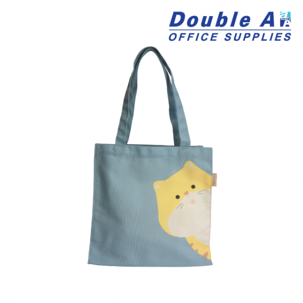 กระเป๋า shopping 30x10.5x30 cm. ลายแมว Little