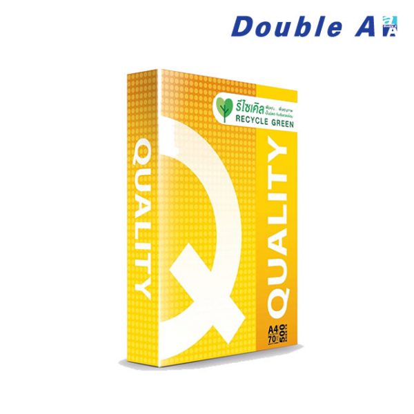 กระดาษ Quality Yellow A4 70 แกรม (1 รีม)