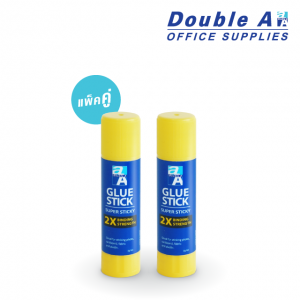 กาวแท่ง Double A Super Sticky แพ็คคู่ ขนาด 8 กรัม