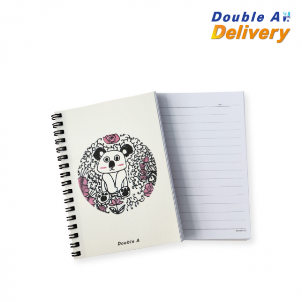 สมุดสันห่วง ขนาด A6 80 แกรม 40 แผ่น ลาย Koala ซื้อ 3 แถม 1 (ปกติ 30-. เฉลี่ยเหลือเล่มละ 22.50-.) - Image 4
