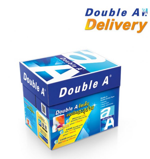 Double A Paper 80 GSM Size A4 (1 Box / 5 Reams) – Double A Delivery