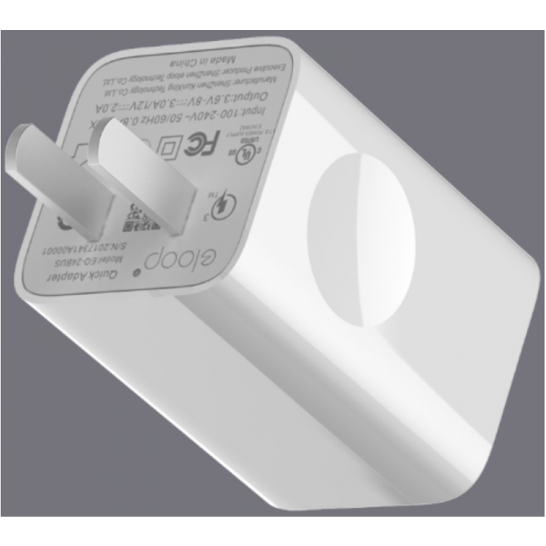 Eloop Adapter หัวชาร์จ 24w (สีขาว) - Image 3