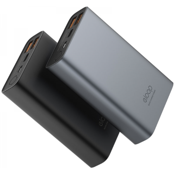 Eloop E36 แบตสำรอง Power Bank 12000 mAh (สีเทา) - Image 3