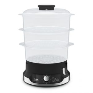 Tefal Steamer หม้อนึ่งไฟฟ้า 3 ชั้น ความจุ 9 ลิตร รุ่น VC1006