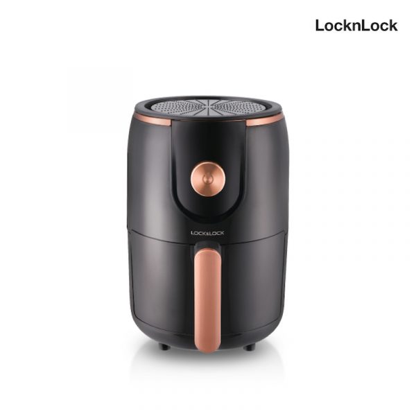 LocknLock หม้อทอดไร้น้ำมันขนาดเล็ก Air Fryer ความจุ 1.6 L. รุ่น EJF211 สีดำ