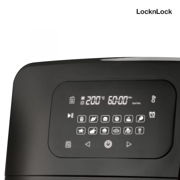 LocknLock หม้อทอดไร้น้ำมัน Air Fryer Oven Party Series ความจุ 11. L. รุ่น EJF692 - Image 2