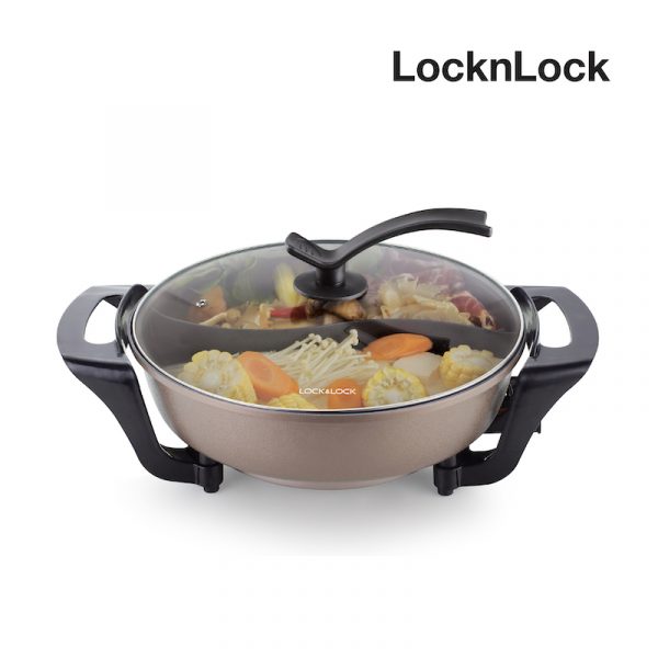 LocknLock หม้อสุกี้ชาบู Hot Pot ความจุ 5 L. รุ่น EJP341