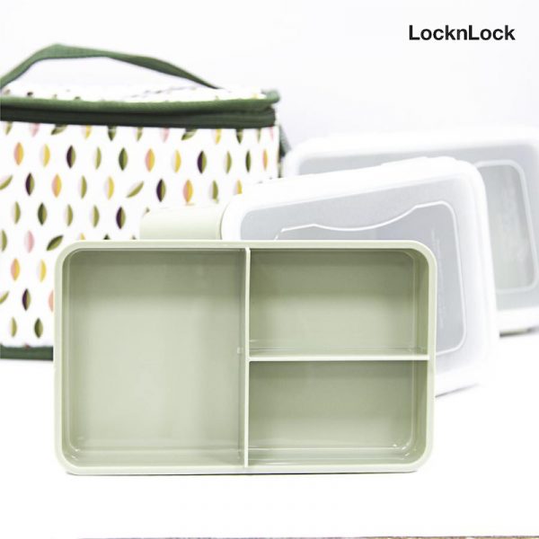 LocknLock เซ็ตกล่องอาหารกลางวัน รุ่น HPL816GN - Image 2