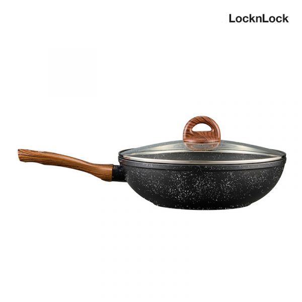 LocknLock กระทะหินอ่อนสุดโมเดิร์น Baum Series 28 cm. รุ่น LBU1285 - Image 3