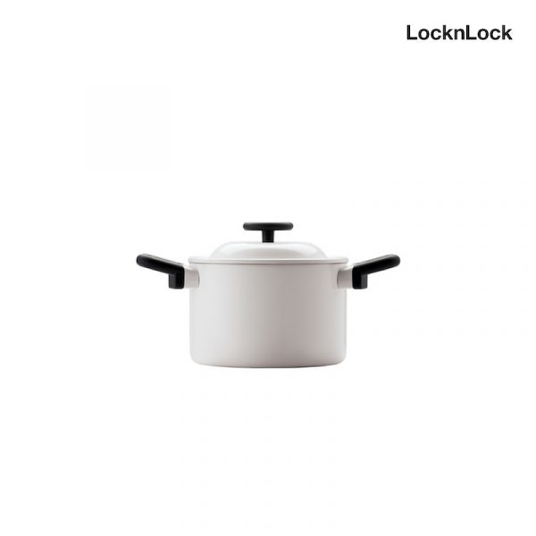 LocknLock หม้อมีฝาปิด Casserole 18 cm. DECORE' collection รุ่น LDE1182IH