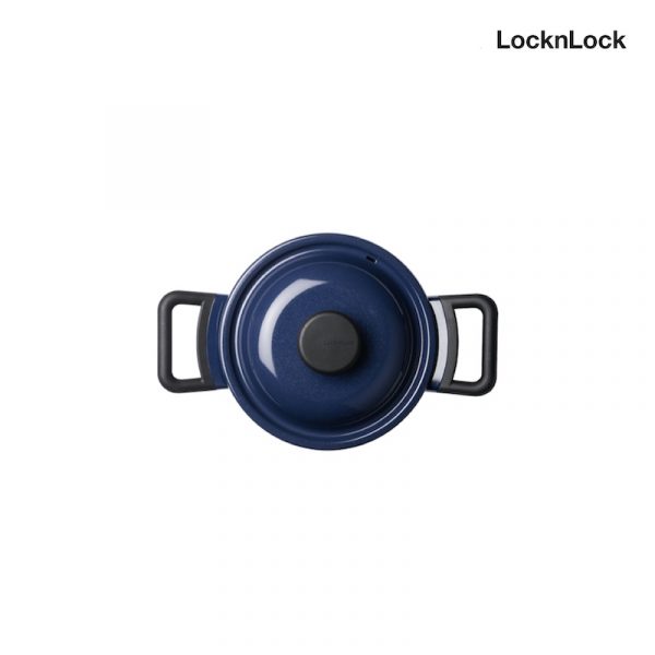 LocknLock หม้อมีฝาปิด Casserole 20 cm. DECORE' collection รุ่น LDE1202IH สีขาว - Image 2