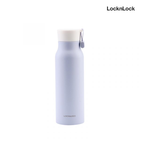 LocknLock กระบอกสุญญากาศ เก็บความร้อน-เย็น NAME TUMBLER 500ml LHC4125 สีฟ้า