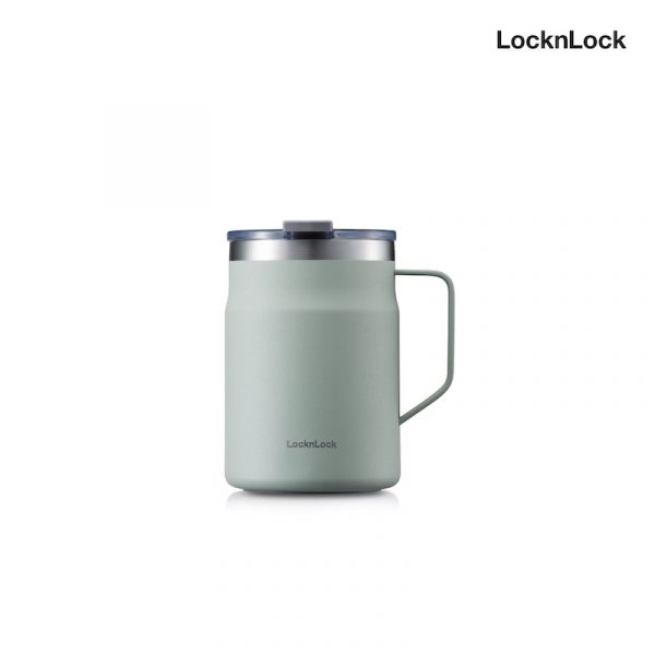 LocknLock แก้วน้ำเก็บอุณหภูมิ Metro Mug ความจุ 475 ml. รุ่น LHC4219 สีเขียวมินท์