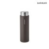 LocknLock กระบอกน้ำสูญญากาศเก็บร้อน - เย็นฝาแสตนเลส ความจุ 400 ml. Flat Tumbler รุ่น LHC4220 สีน้ำตาล