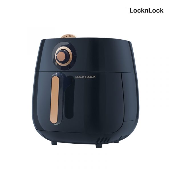 LocknLock หม้อทอดไร้น้ำมันรุ่นเรโทร 4 ลิตร Retro Air Fryer 4L รุ่น EJF173BLU สีน้ำเงิน