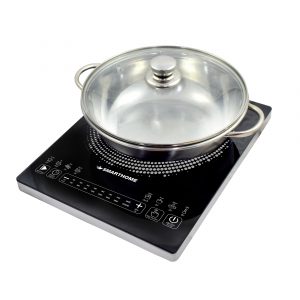 SMARTHOME เตาแม่เหล็กไฟฟ้าพร้อมหม้อสแตนเลส รุ่น IN-1500