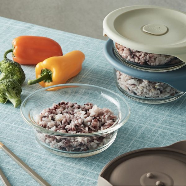 LocknLock ชุดกล่องแก้วใส่อาหาร เซต 3 ชิ้น Meal Container ขนาด 355 ml. รุ่น LLG503S3PGI - Image 7
