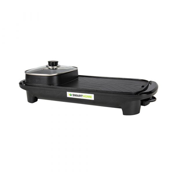 SMARTHOME เตาปิ้งย่างอเนกประสงค์พร้อมหม้อสุกี้ รุ่น SM-EG1503 - Image 3