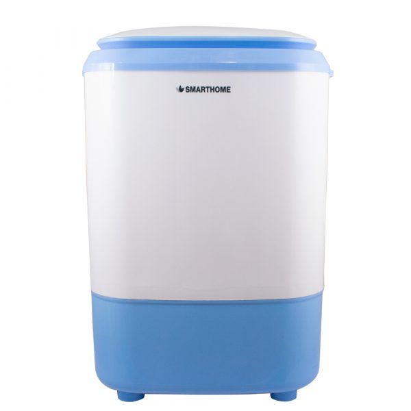 เครื่องซักผ้ามินิกึ่งอัตโนมัติ 4 Kg. รุ่น SM-MW2502 SMARTHOME (สีฟ้า)