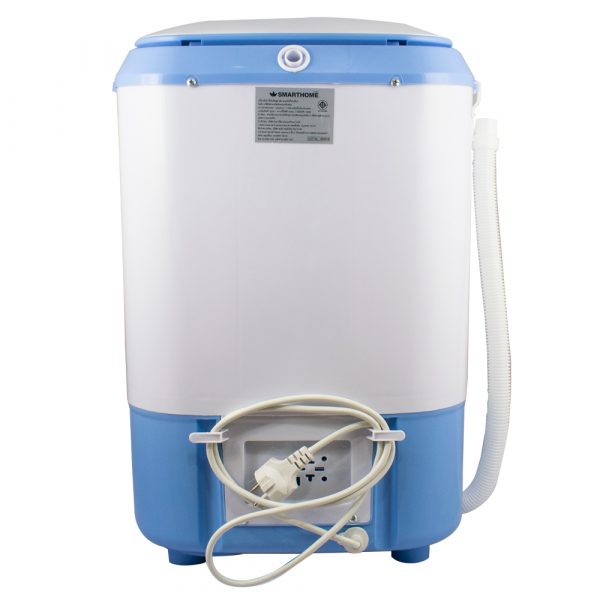 เครื่องซักผ้ามินิกึ่งอัตโนมัติ 4 Kg. รุ่น SM-MW2502 SMARTHOME (สีฟ้า) - Image 3