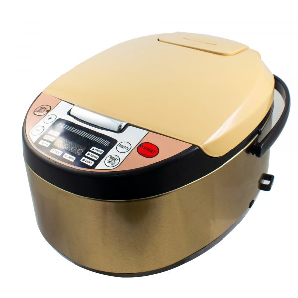หม้อหุงข้าวดิจิตอลขนาดความจุ 1.8 ลิตร SMARTHOMEสีทอง - Image 3