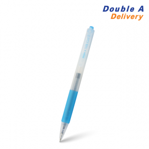 ปากกาเจลสี Double A Silk Gel Pen 0.5 มม. สีฟ้า Sky Blue