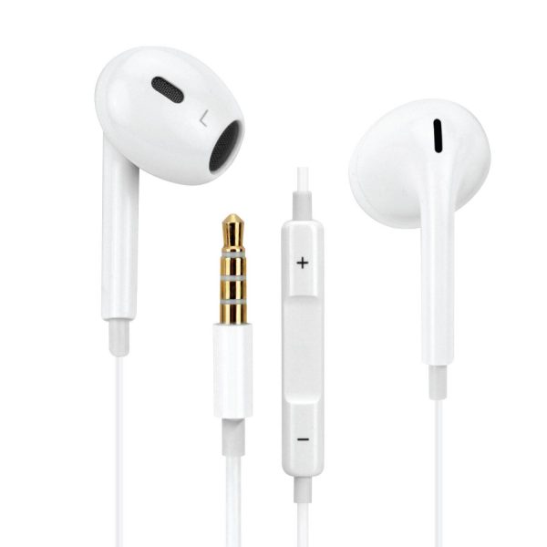 Asaki หูฟังสมอลล์ทอค รุ่น AK6603MP สีขาว