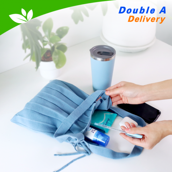 กระเป๋า Double A Upcycling Bag สี Charcoal - Image 3