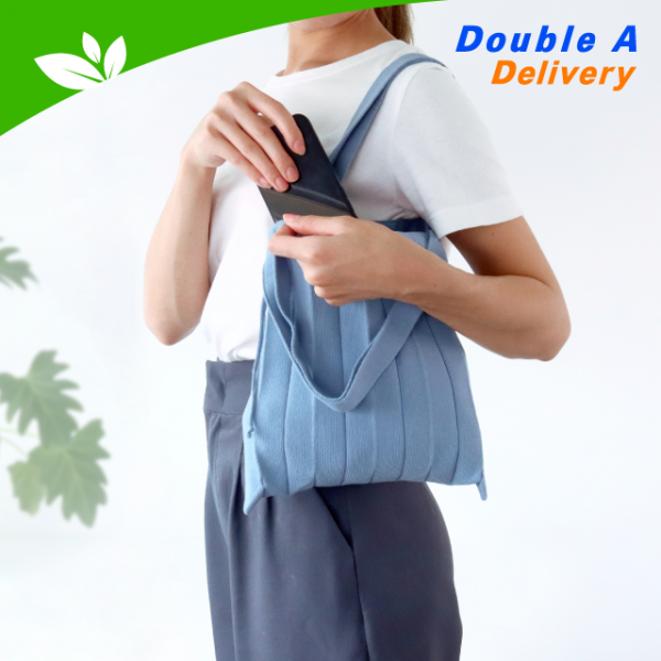 กระเป๋า Double A Upcycling Bag สี Charcoal - Image 4