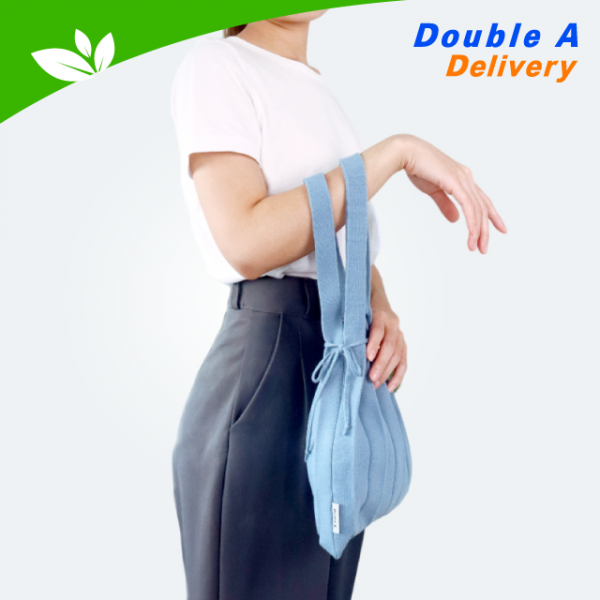 กระเป๋า Double A Upcycling Bag สี Charcoal - Image 5