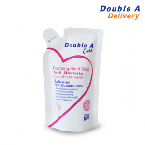 Double A Care สบู่โฟมล้างมือ แอนตี้แบคทีเรีย ถุง Refill ชนิดเติม ขนาด 200 ml