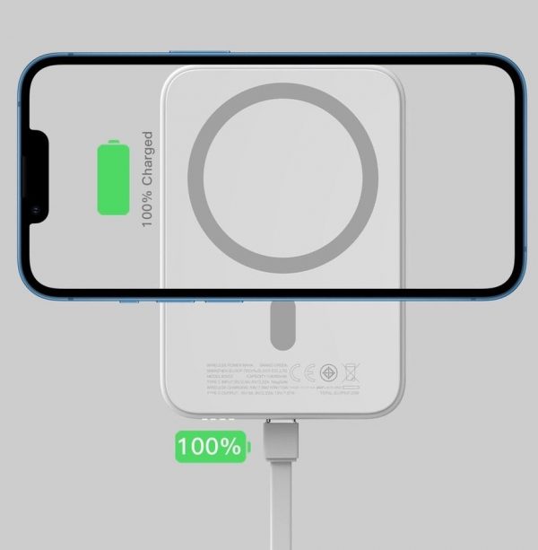 ELOOP พาวเวอร์แบงค์ รุ่น EW52 10,000mAh สีขาว - Image 4