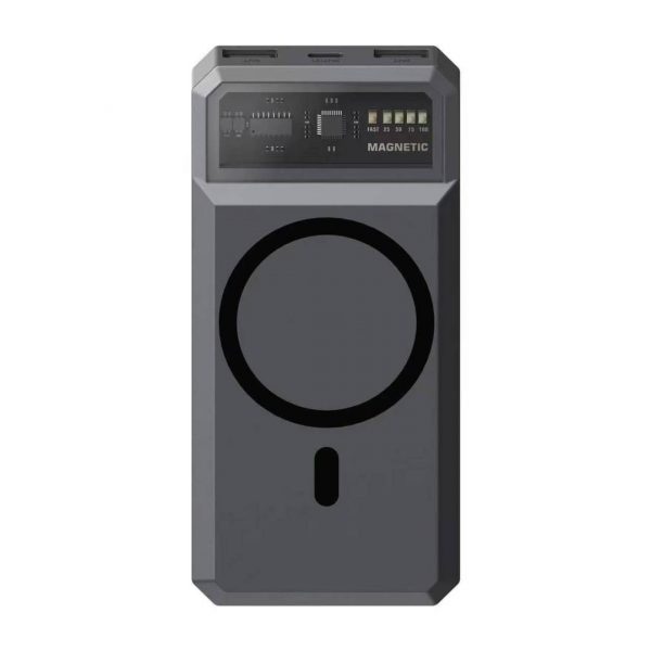 PowerBank Eloop EW55 Magnetic & Wireless แบตเตอรี่สำรองไร้สายระบบแม่เหล็ก ความจุ 20,00mAh