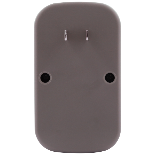 Toshino ปลั๊กแปลงขาแบน+2 USB 2.4A (10A) สีเทา รุ่น PU-10AG - Image 3