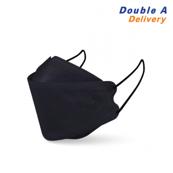 Double A Care หน้ากากอนามัยทางการแพทย์ 3D V-SHAPE Smart FIT สีดำ