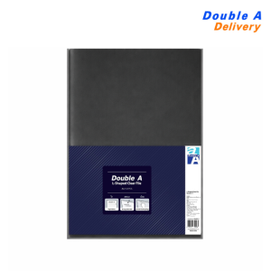 ดั๊บเบิ้ล เอ แฟ้มซองเอกสารชั้นเดียว A4 สีเทา