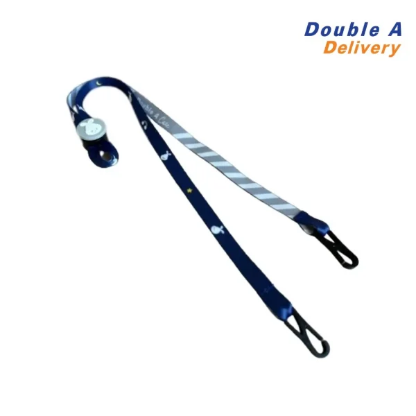 Double A Care สายคล้องแมสก์ Cotton Bunny 1 ชิ้น (สีน้ำเงิน)