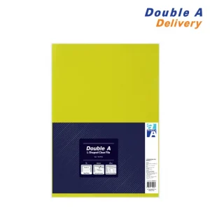 ดั๊บเบิ้ล เอ แฟ้มซองเอกสารชั้นเดียว A4 สีเหลือง