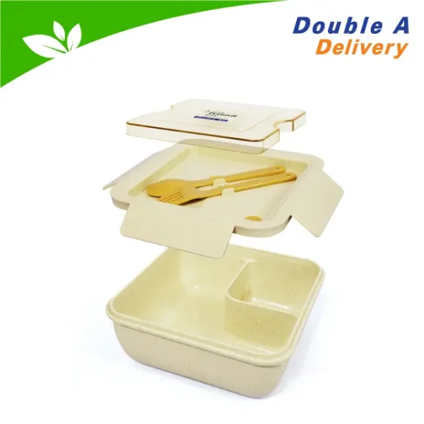 กล่องข้าวรักษ์โลก Double A Lunch Box - Image 3