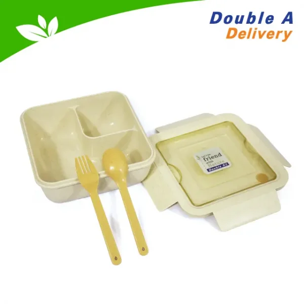 กล่องข้าวรักษ์โลก Double A Lunch Box - Image 2