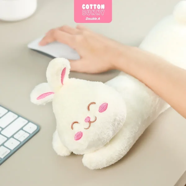 Double A หมอนรองข้อมือ Cotton Bunny - Image 3