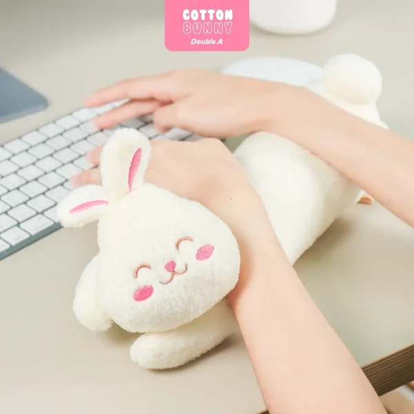 Double A หมอนรองข้อมือ Cotton Bunny - Image 4