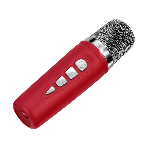 Asaki ลำโพงบลูทธู พร้อมไมโครโฟน 2 ตัวรุ่น APS-4016M สีแดง - Image 6