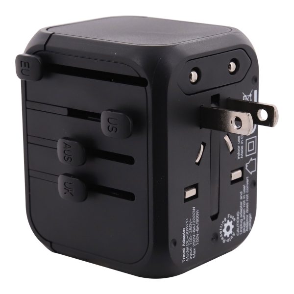 Toshino ปลั๊กแปลงขาชาร์จเร็ว 30W DE-30WPD แถมฟรี กระเป๋าใส่พกพา + สายชาร์จ C To C - Image 6